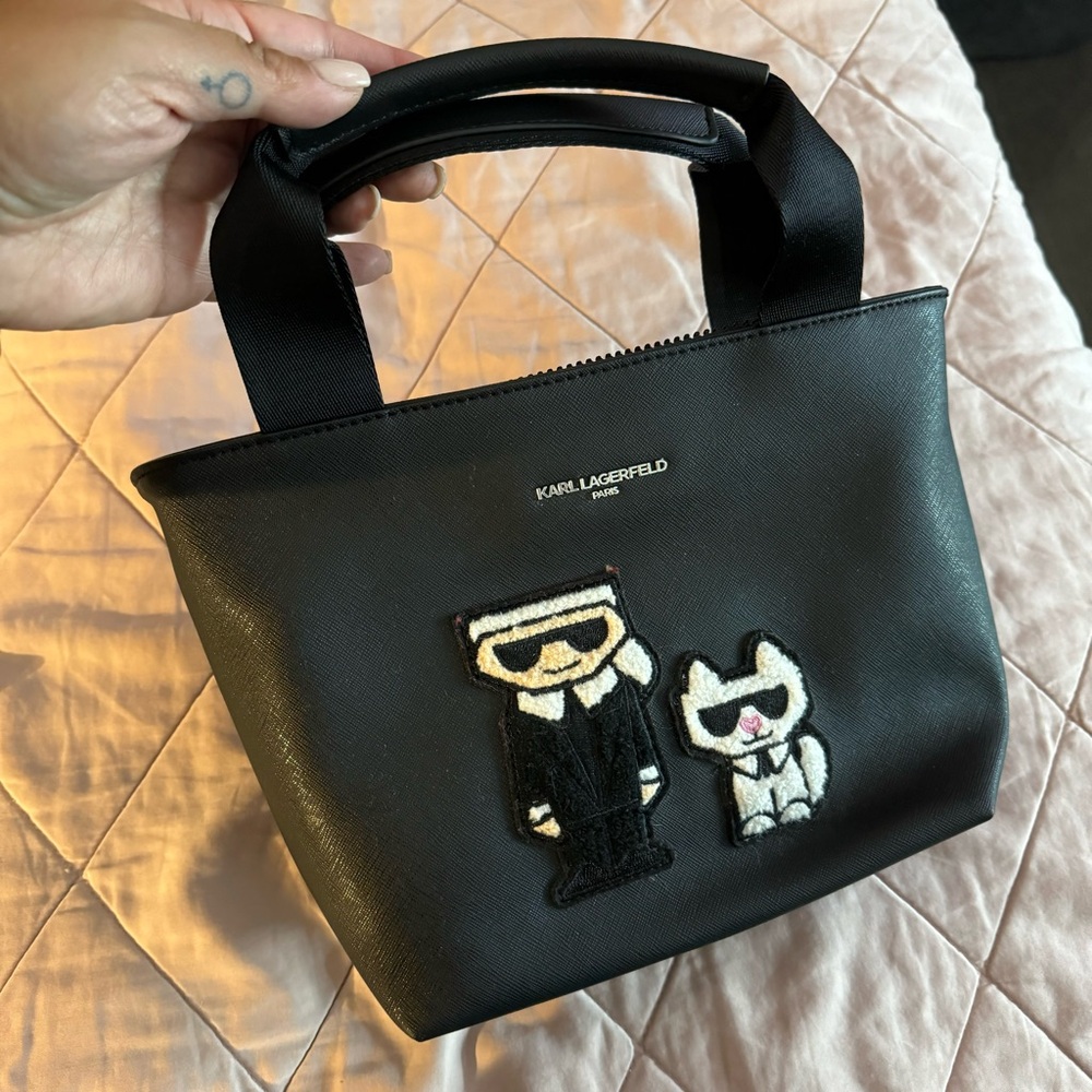 Karl Lagerfeld purse.